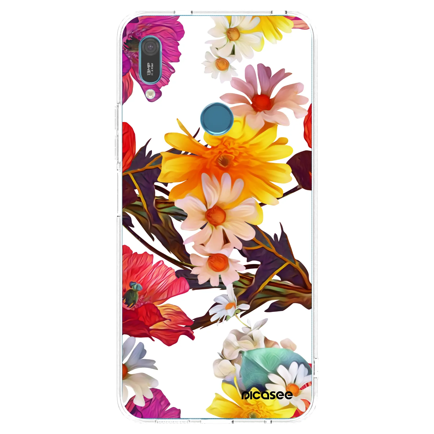 Picasee silikonový průhledný obal pro Huawei Y6 2019 - Meadow
