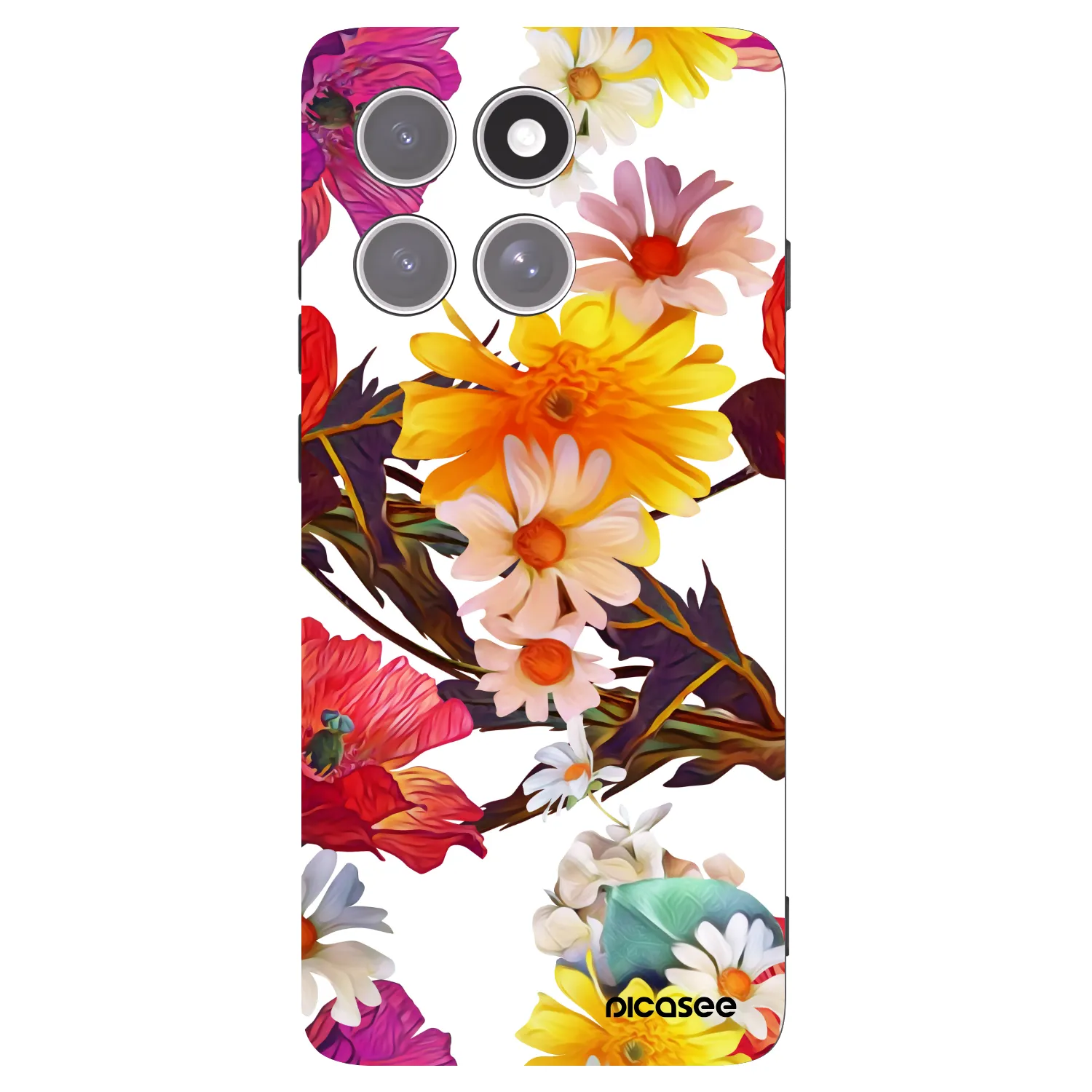 Picasee silikonový černý obal pro Motorola Edge 60 Pro - Meadow
