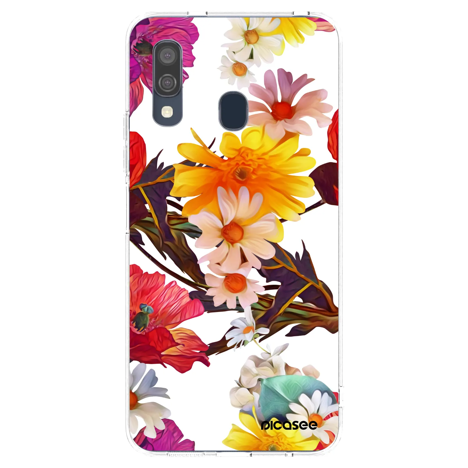Picasee silikonový průhledný obal pro Samsung Galaxy A40 A405F - Meadow