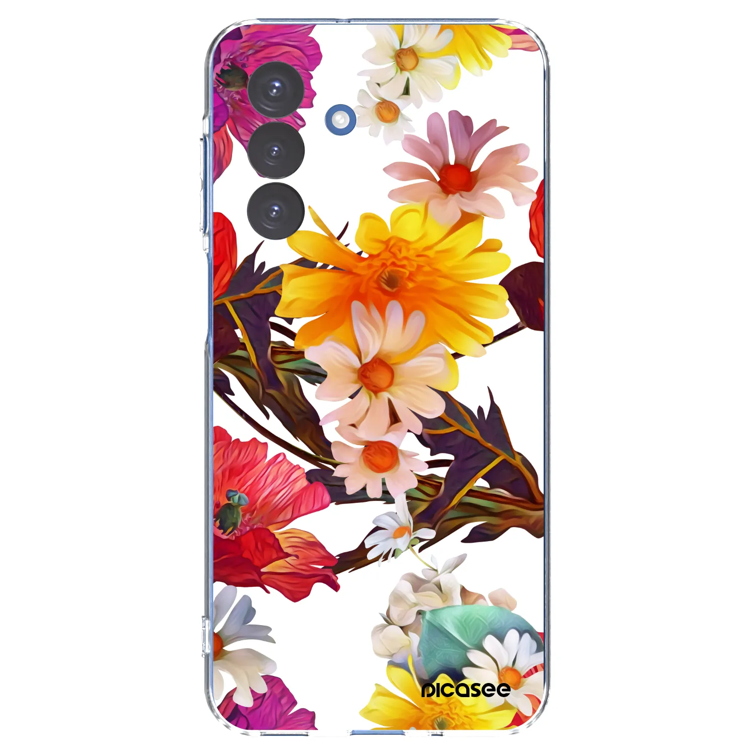 Picasee silikonový průhledný obal pro Samsung Galaxy A17 5G - Meadow