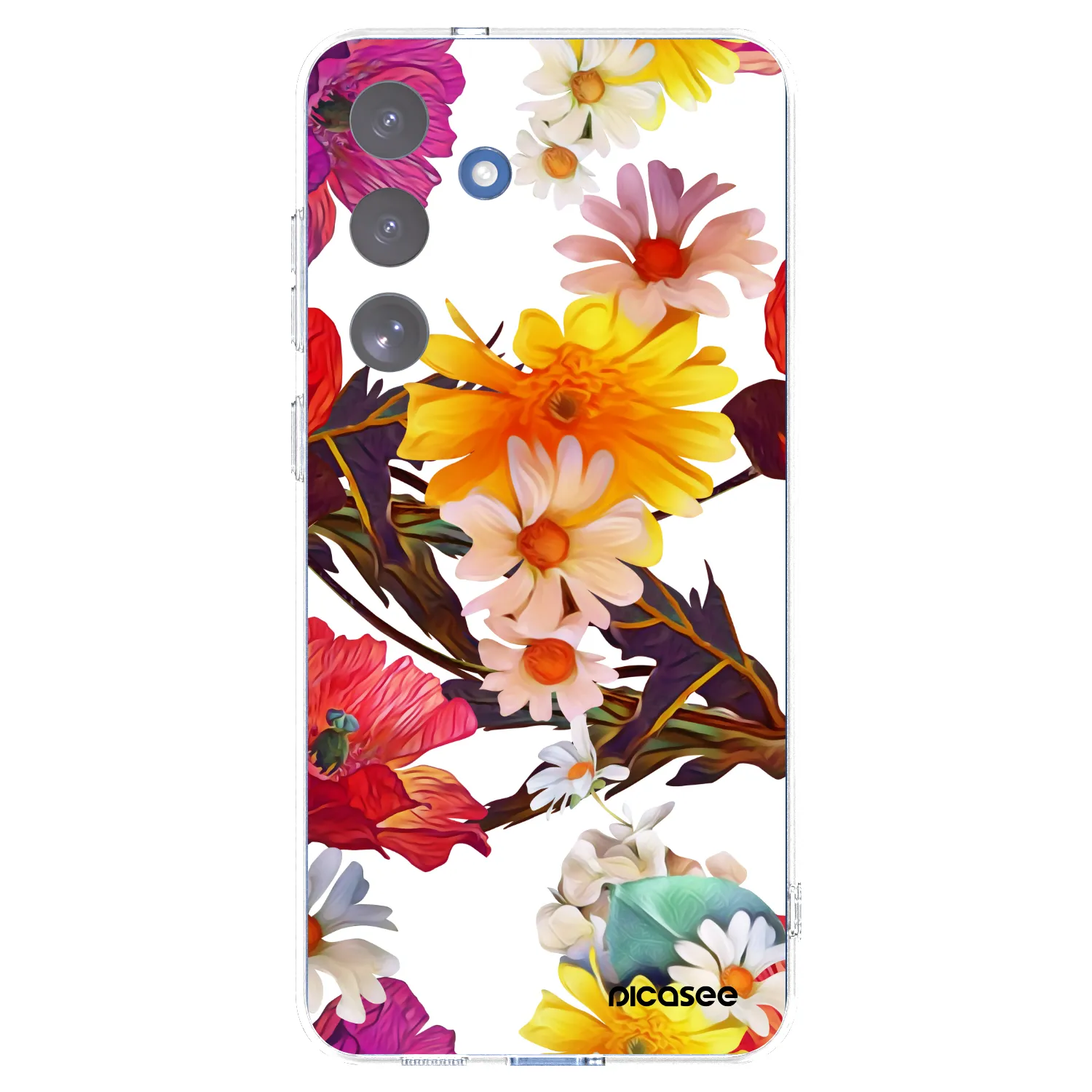 Picasee silikonový průhledný obal pro Samsung Galaxy S25 FE 5G - Meadow