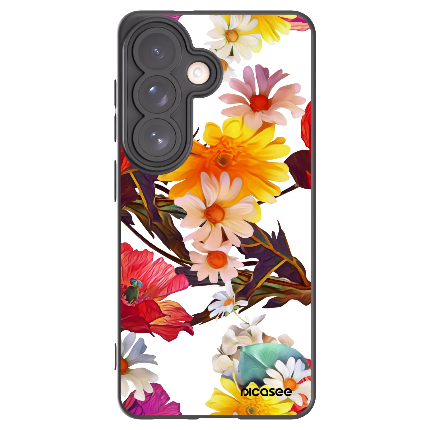 Picasee silikonový černý obal pro Samsung Galaxy S26 - Meadow