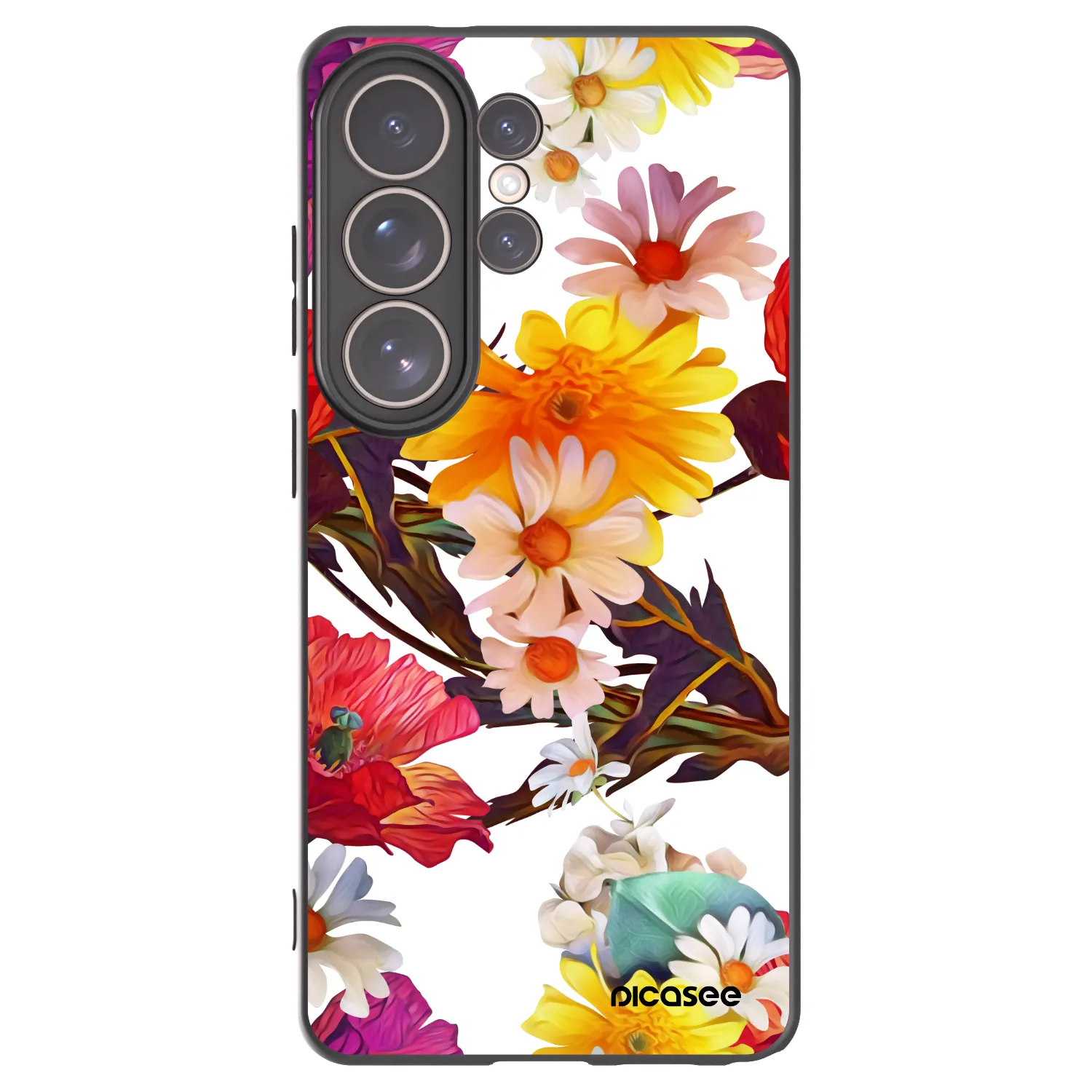 Picasee silikonový černý obal pro Samsung Galaxy S26 Ultra - Meadow
