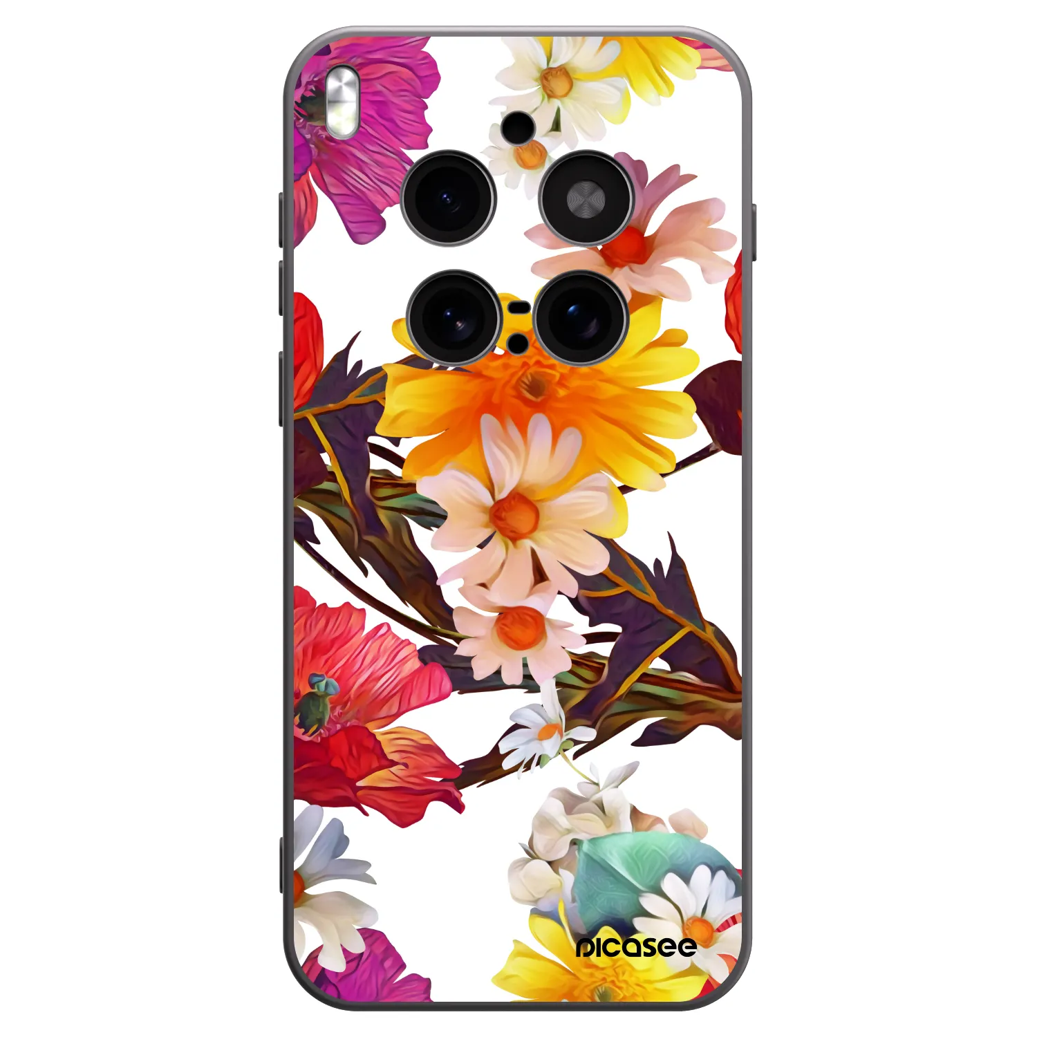 Picasee silikonový černý obal pro Vivo X300 Pro - Meadow