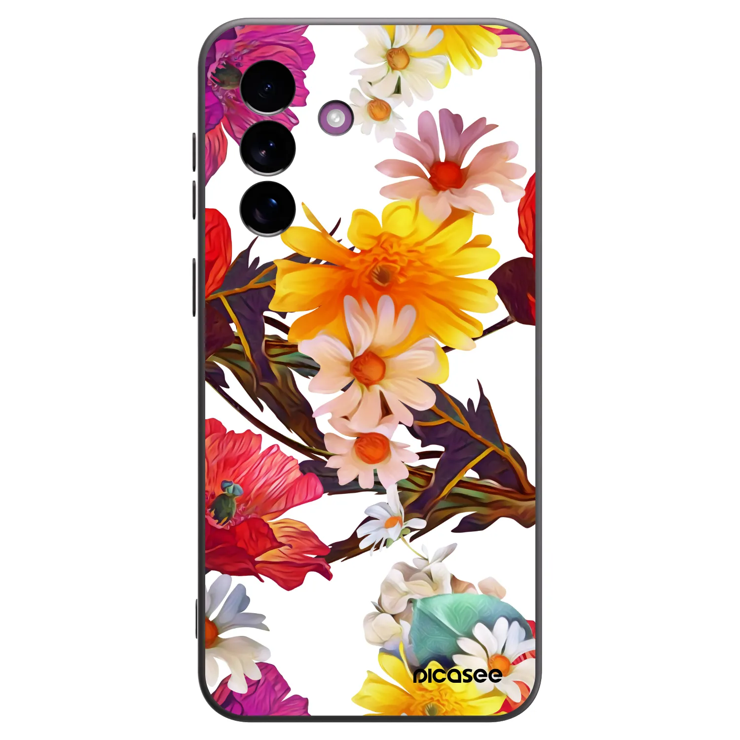 Picasee silikonový černý obal pro Samsung Galaxy A37 - Meadow