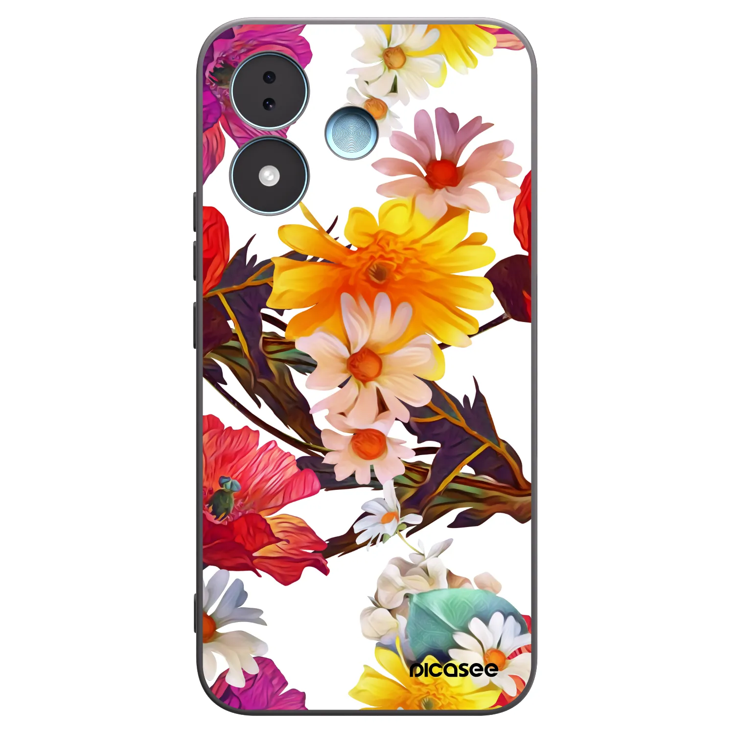 Picasee silikonový černý obal pro Xiaomi Redmi Note 17 5G - Meadow
