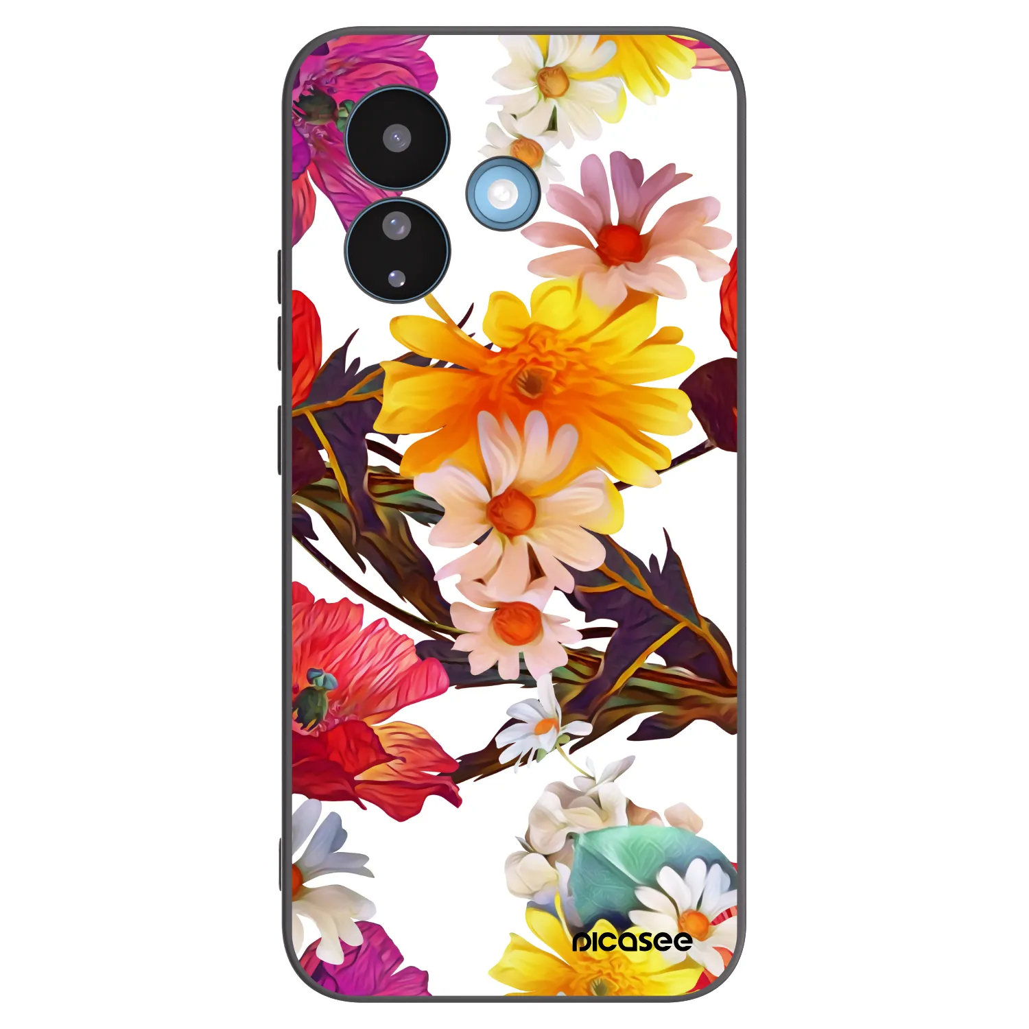 Picasee silikonový černý obal pro Xiaomi Redmi Note 17 Pro 5G - Meadow