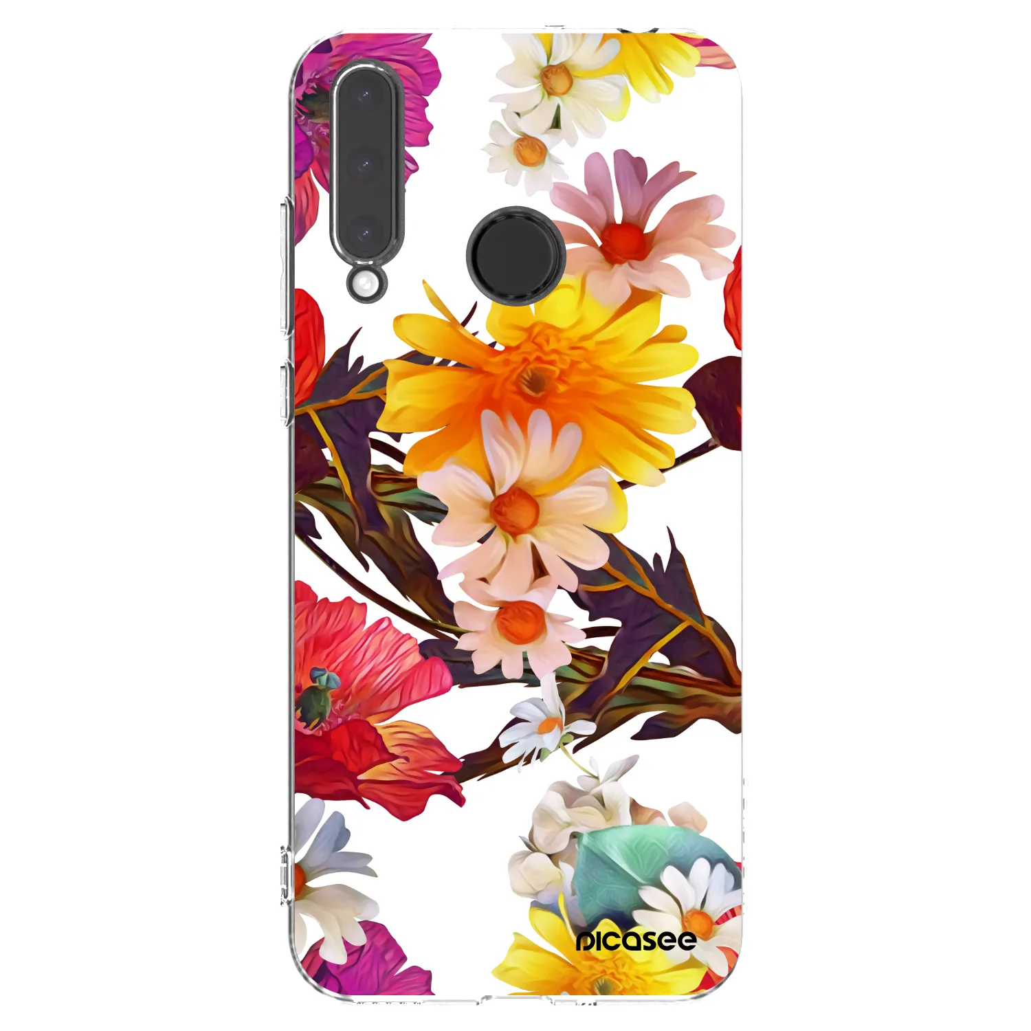 Picasee silikonový průhledný obal pro Honor 20 Lite - Meadow