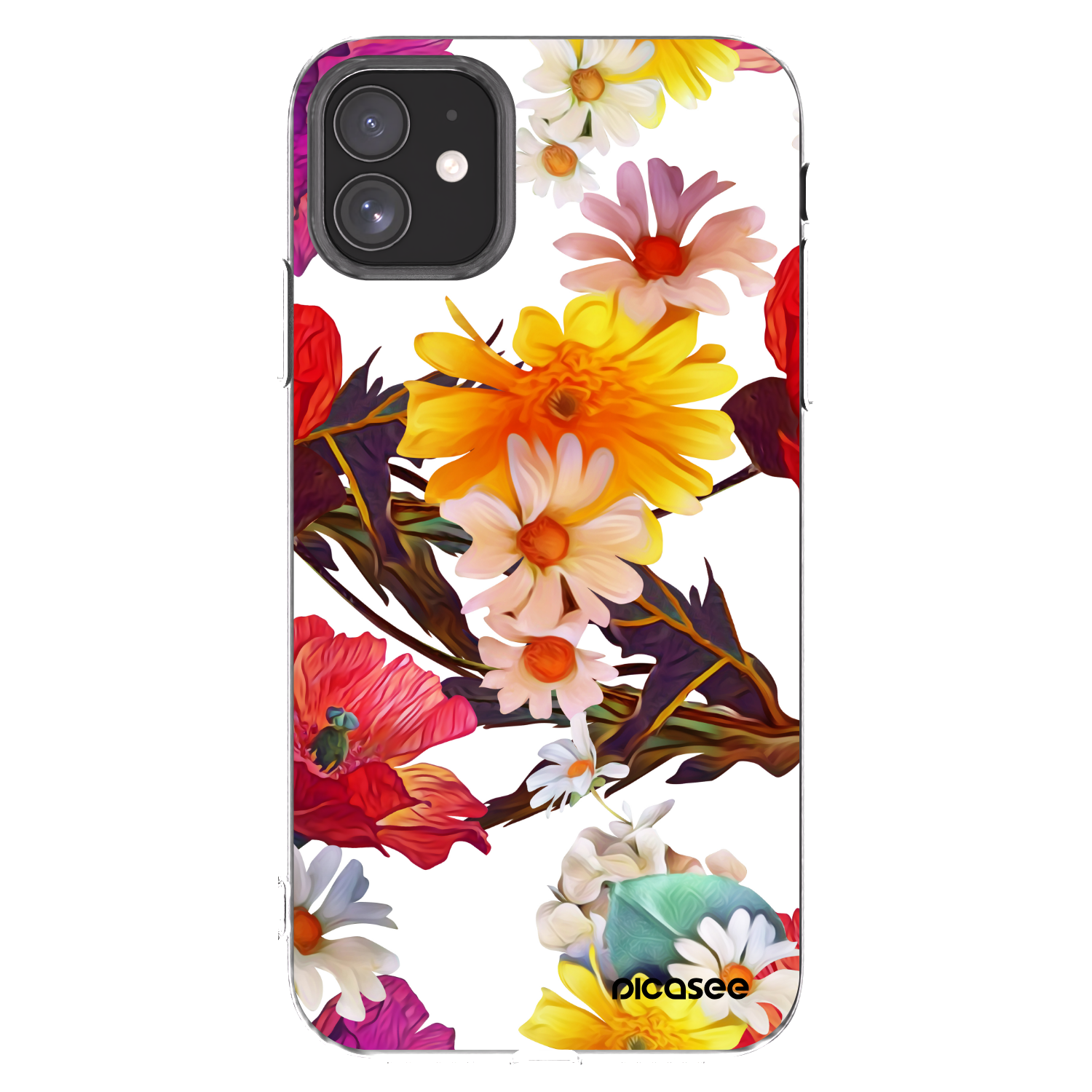 Picasee silikonový průhledný obal pro Apple iPhone 11 - Meadow