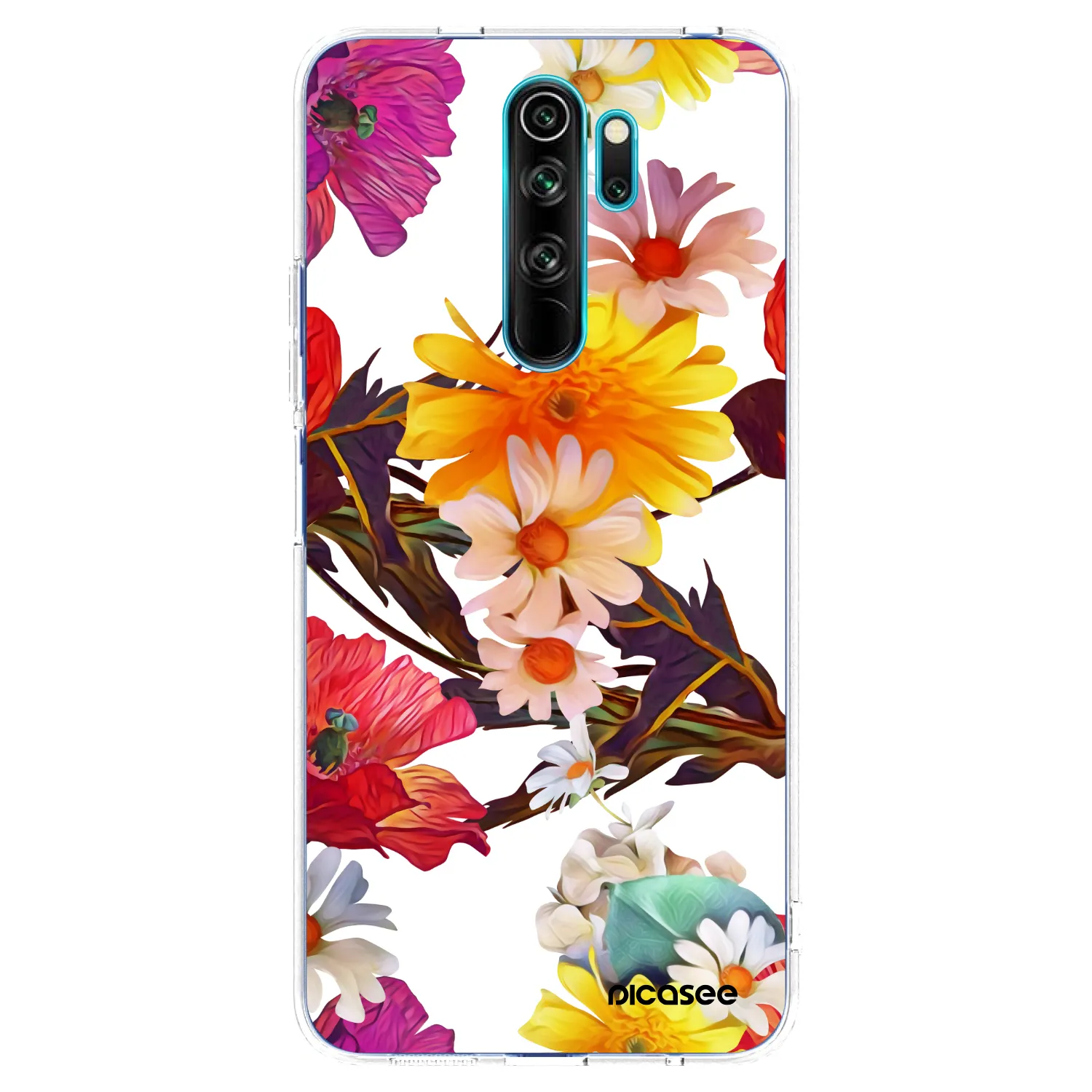 Picasee silikonový průhledný obal pro Xiaomi Redmi Note 8 Pro - Meadow