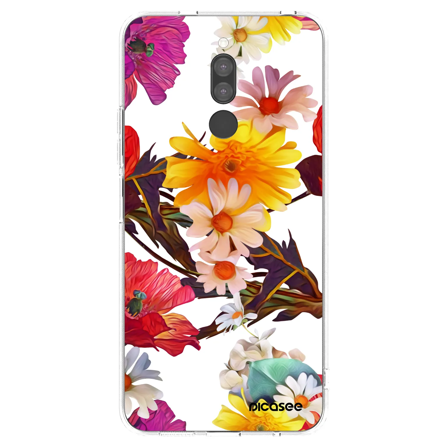 Picasee silikonový průhledný obal pro Xiaomi Redmi 8 - Meadow
