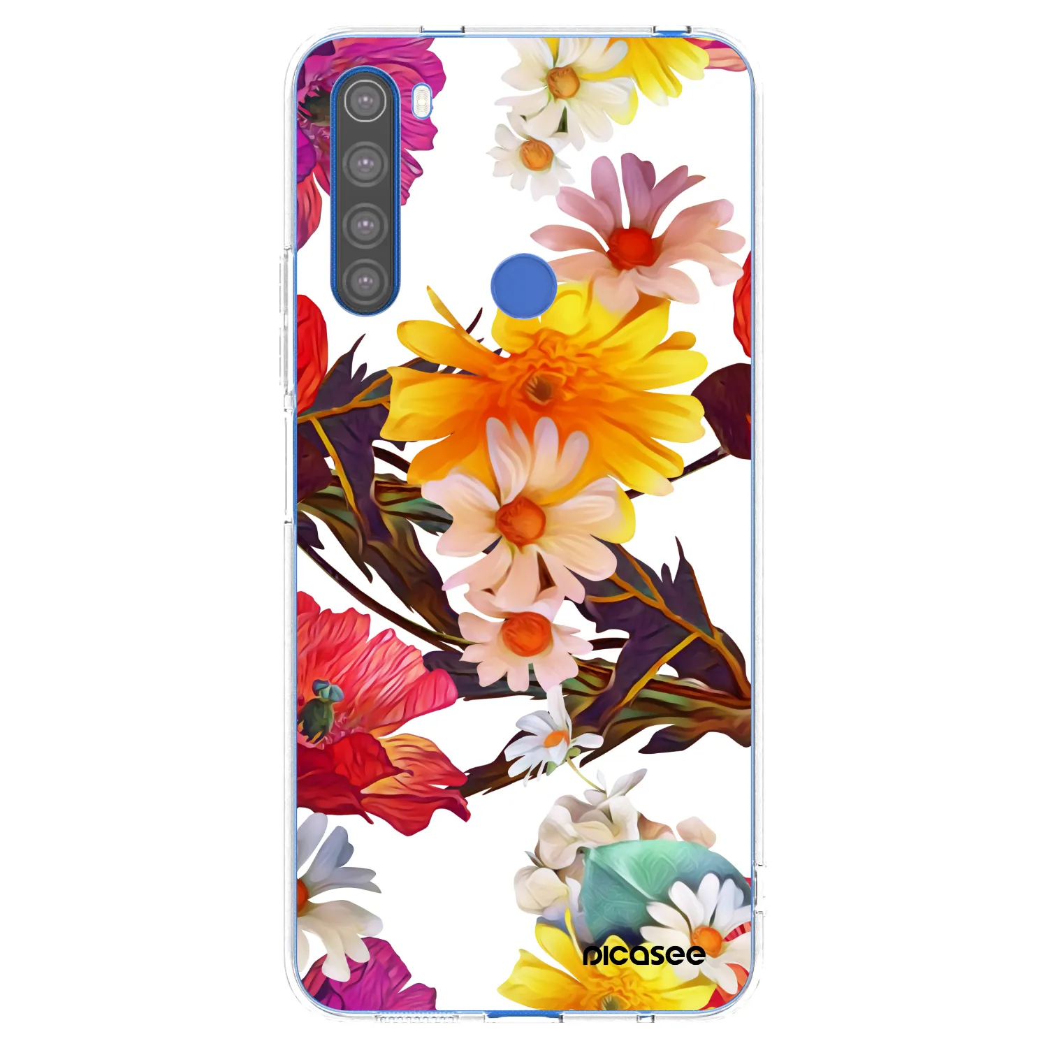 Picasee silikonový průhledný obal pro Xiaomi Redmi Note 8T - Meadow