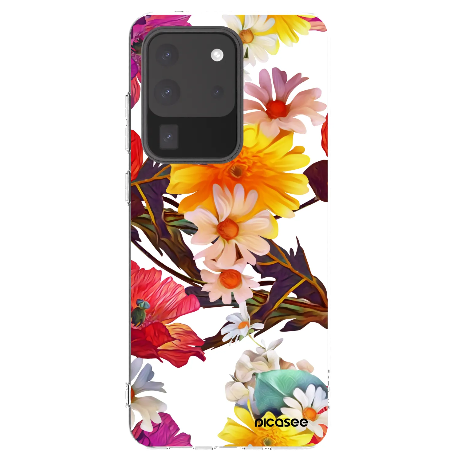 Picasee silikonový průhledný obal pro Samsung Galaxy S20 Ultra 5G G988F - Meadow