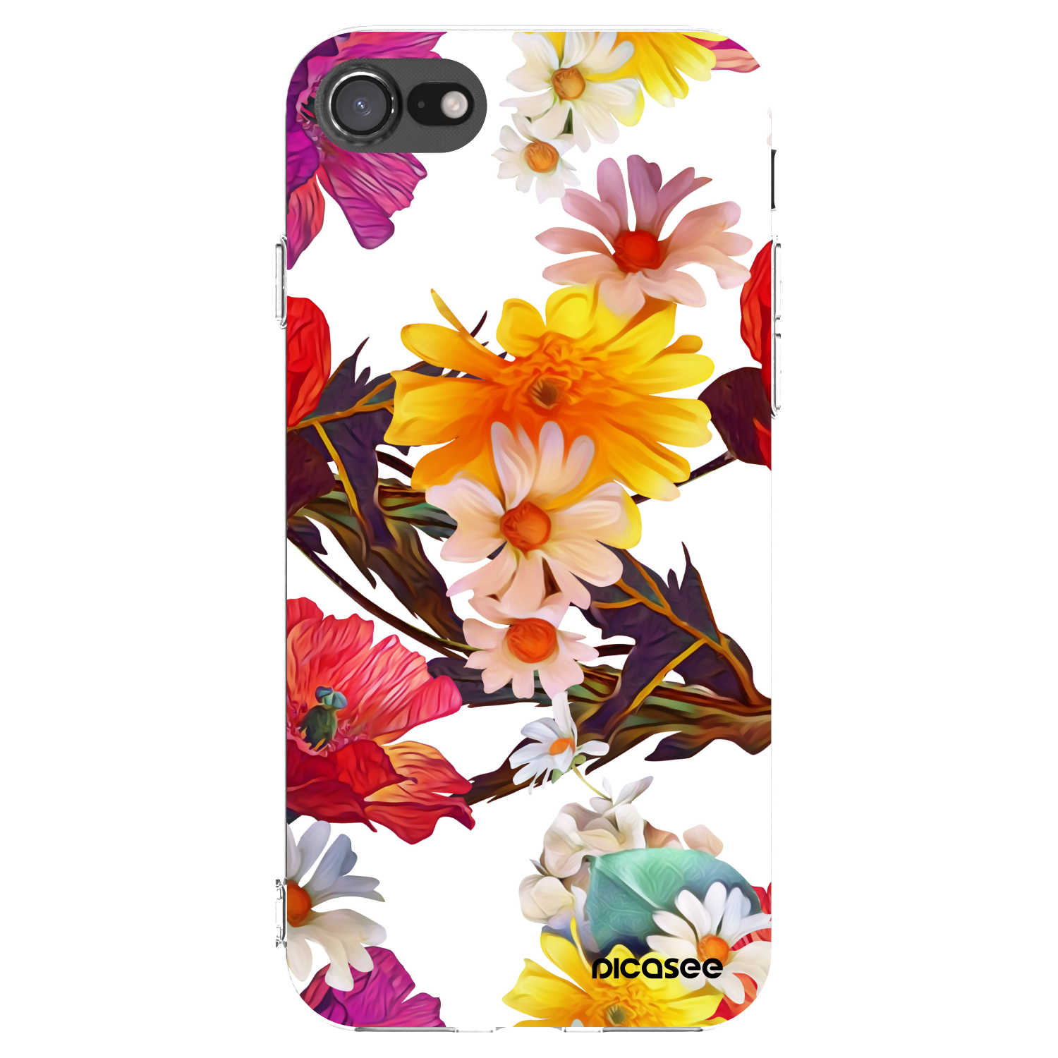 Picasee silikonový průhledný obal pro Apple iPhone SE 2020 - Meadow
