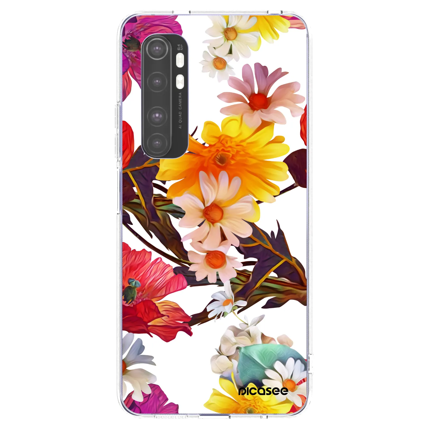 Picasee silikonový průhledný obal pro Xiaomi Mi Note 10 Lite - Meadow