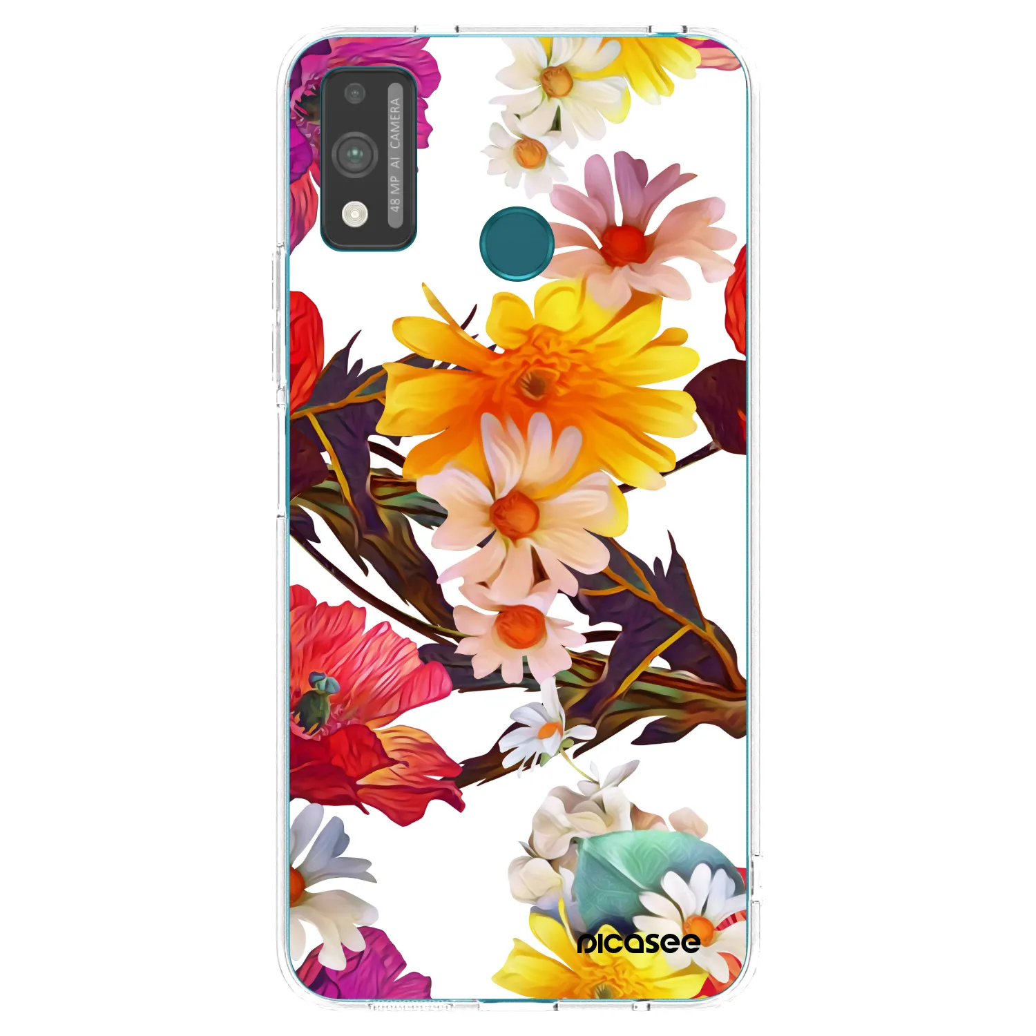 Picasee silikonový průhledný obal pro Honor 9X Lite - Meadow