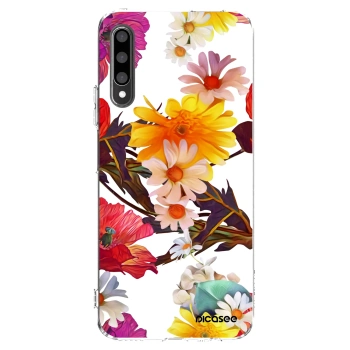 Picasee silikonový průhledný obal pro Honor 9X Pro - Meadow