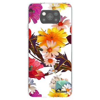 Picasee silikonový černý obal pro Xiaomi Poco X3 - Meadow