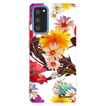 Picasee silikonový průhledný obal pro Samsung Galaxy S20 FE - Meadow