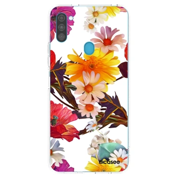 Picasee silikonový průhledný obal pro Samsung Galaxy M11 - Meadow