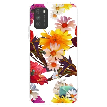Picasee silikonový průhledný obal pro Xiaomi Poco M3 - Meadow