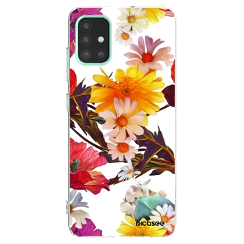 Picasee silikonový průhledný obal pro Samsung Galaxy M31s - Meadow