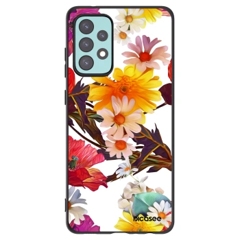 Picasee silikonový černý obal pro Samsung Galaxy A72 A725F - Meadow