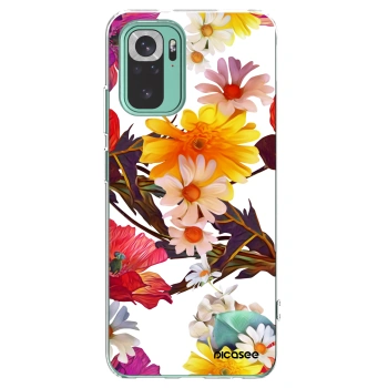 Picasee silikonový průhledný obal pro Xiaomi Redmi Note 10 Pro - Meadow