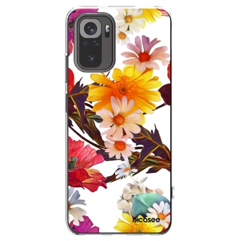 Picasee silikonový průhledný obal pro Xiaomi Redmi Note 10S - Meadow
