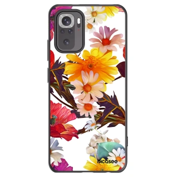 Picasee silikonový černý obal pro Xiaomi Redmi Note 10S - Meadow