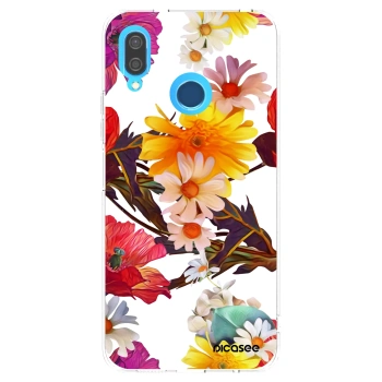 Picasee silikonový průhledný obal pro Huawei P20 Lite - Meadow