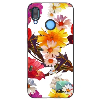 Picasee silikonový černý obal pro Huawei P20 Lite - Meadow