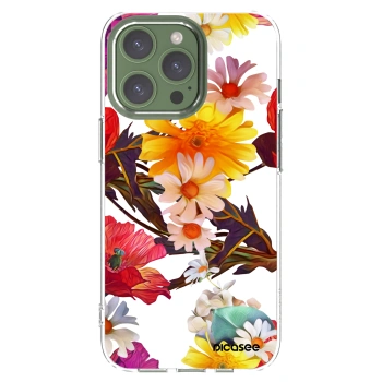 Picasee silikonový průhledný obal pro Apple iPhone 13 Pro - Meadow