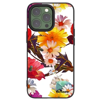 Picasee silikonový černý obal pro Apple iPhone 13 Pro - Meadow
