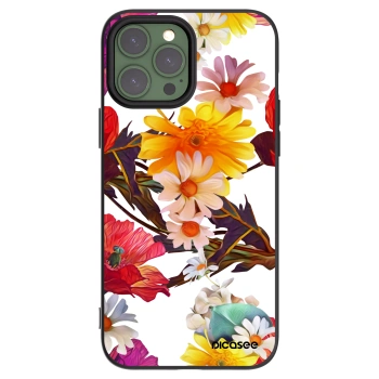 Picasee silikonový černý obal pro Apple iPhone 13 Pro Max - Meadow