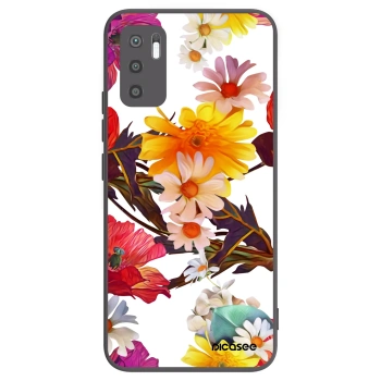 Picasee silikonový černý obal pro Xiaomi Redmi Note 10 5G - Meadow