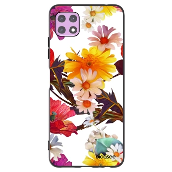 Picasee silikonový černý obal pro Samsung Galaxy A22 A226B 5G - Meadow