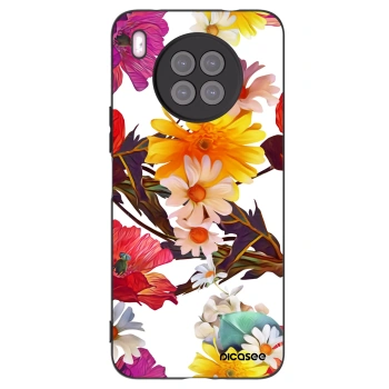 Picasee silikonový černý obal pro Huawei Nova 8i - Meadow