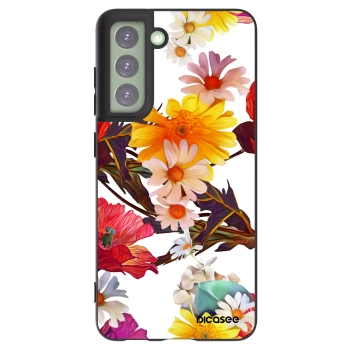 Picasee silikonový černý obal pro Samsung Galaxy S21 FE 5G - Meadow