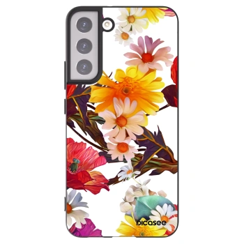 Picasee silikonový černý obal pro Samsung Galaxy S22+ 5G - Meadow