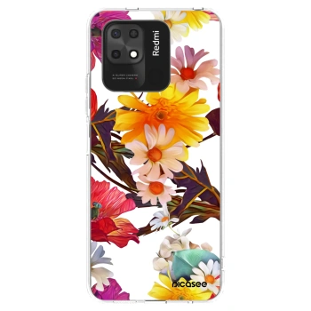 Picasee silikonový průhledný obal pro Xiaomi Redmi 10C - Meadow