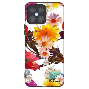 Picasee silikonový černý obal pro Honor X8 4G - Meadow