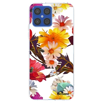 Picasee silikonový průhledný obal pro Honor X8 4G - Meadow