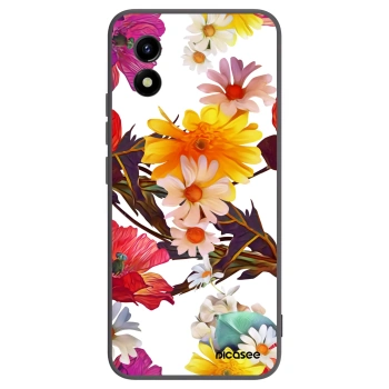 Picasee silikonový černý obal pro Vivo Y01 - Meadow
