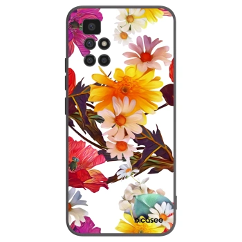 Picasee silikonový černý obal pro Xiaomi Redmi 10 (2022) - Meadow
