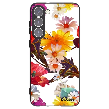 Picasee silikonový černý obal pro Samsung Galaxy S23+ 5G - Meadow