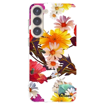 Picasee silikonový průhledný obal pro Samsung Galaxy S23+ 5G - Meadow