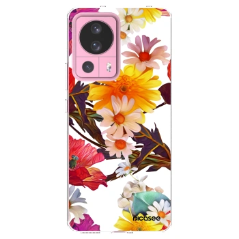 Picasee silikonový průhledný obal pro Xiaomi 13 Lite - Meadow