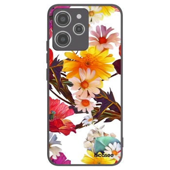 Picasee silikonový černý obal pro Xiaomi Redmi 12 4G - Meadow