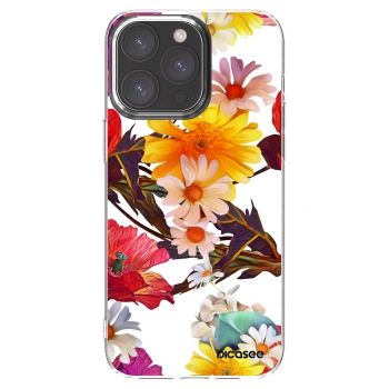 Picasee silikonový průhledný obal pro Apple iPhone 15 Pro Max - Meadow